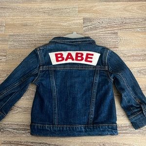 Ingrid and Isabel Baby Jean Jacket